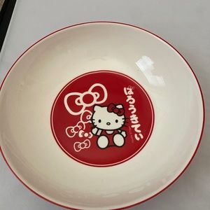Hello kitty pasta bowl new